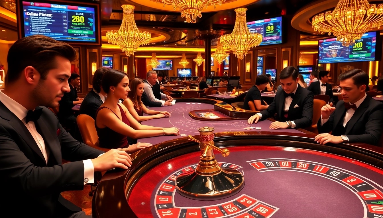 Exciting gameplay at Fun 88 casino with players engaged in a high-stakes game.