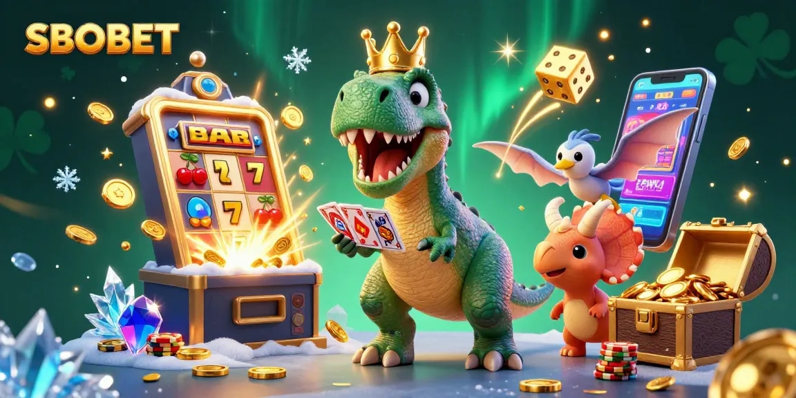 สนุกไปกับ SBOBET ในเกมคาสิโน 3D การ์ตูนที่เต็มไปด้วยแชมป์เปี้ยนและเงินรางวัล