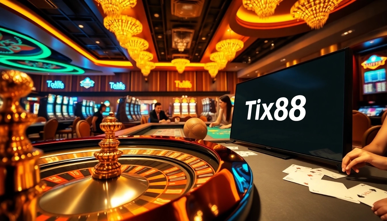 Experience high-stakes excitement with Link TX88's dynamic casino atmosphere.