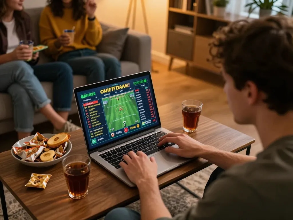 Engage in thrilling sports betting with Sun Win in your cozy living room.
