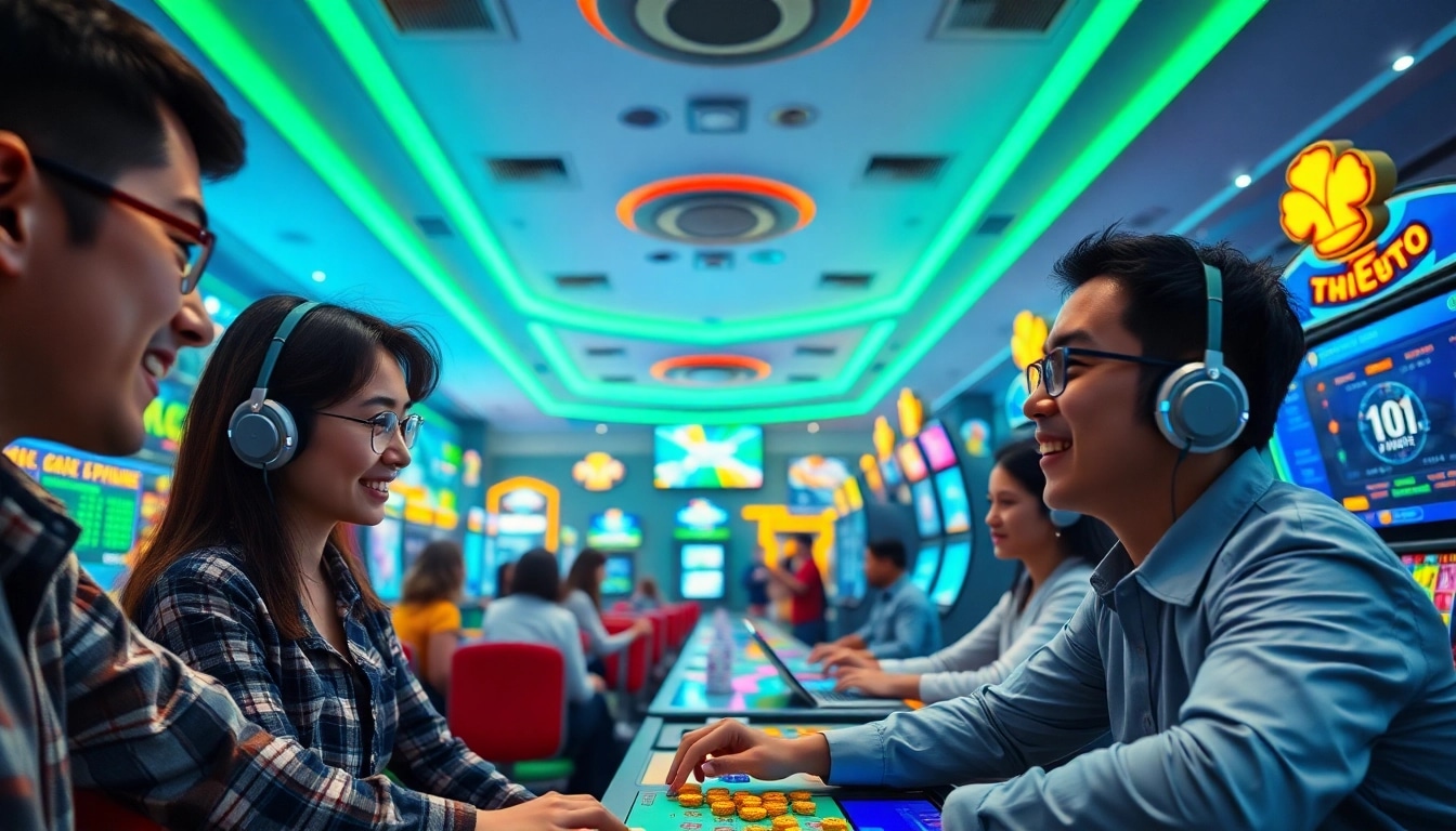 Engaging players immersed in the exciting online gaming experience at 8day.