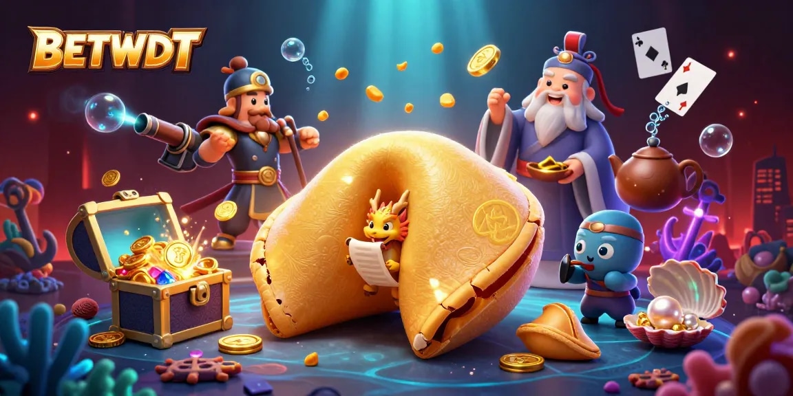 Experience thrilling bets with BETBDT in a vibrant underwater casino world filled with riches.