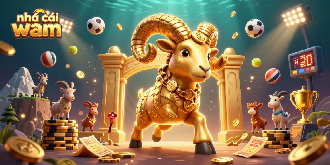 Play and win at nhà cái vmax with a dynamic 3D casino scene filled with vibrant game elements.