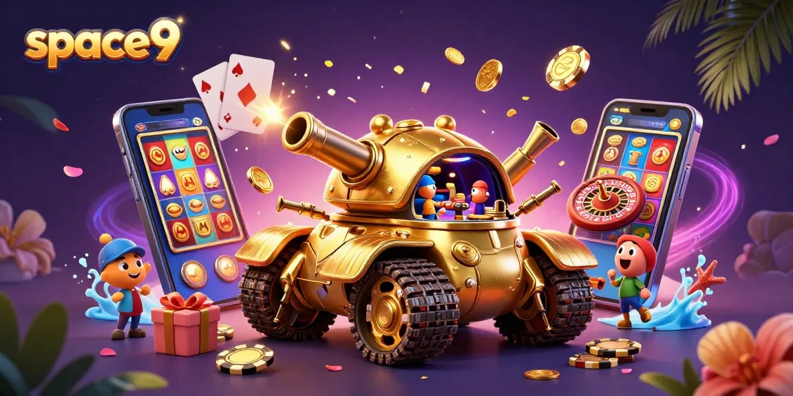 Engage with space9's vibrant casino scene, featuring dynamic slot games with thrilling action.