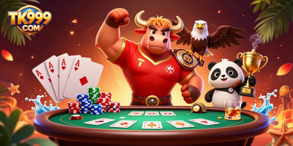 Engage with thrilling wins at TK999 COM with poker game action and festive celebrations!