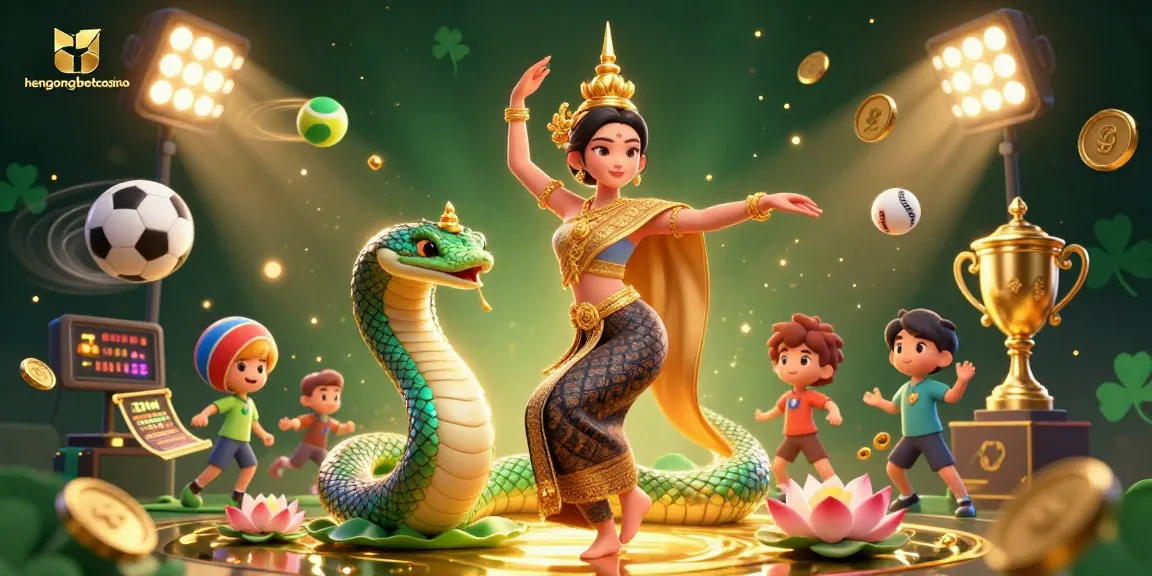Engage with hengongbetcasino through an exciting scene of Asian gaming beauty with dynamic sports elements.