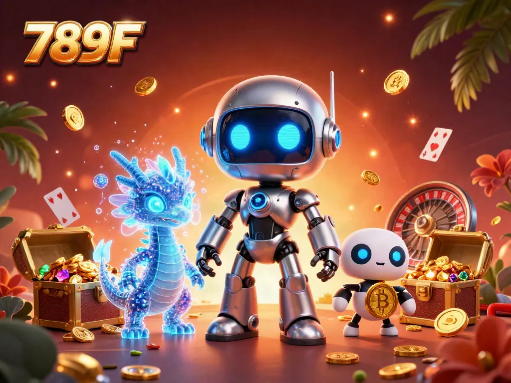 Experience thrilling gaming adventures with 789F's vibrant and dynamic casino scene.