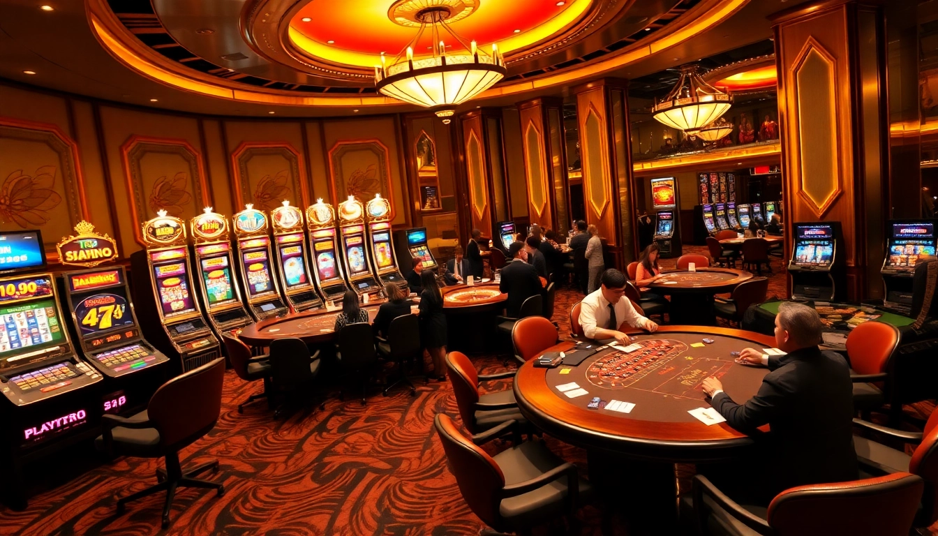 Experience the excitement at TR88's casino tables with vibrant gameplay and professional dealers.