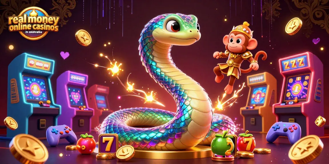 Experience the thrill of real money online casinos in Australia with colorful slot games and dynamic action.