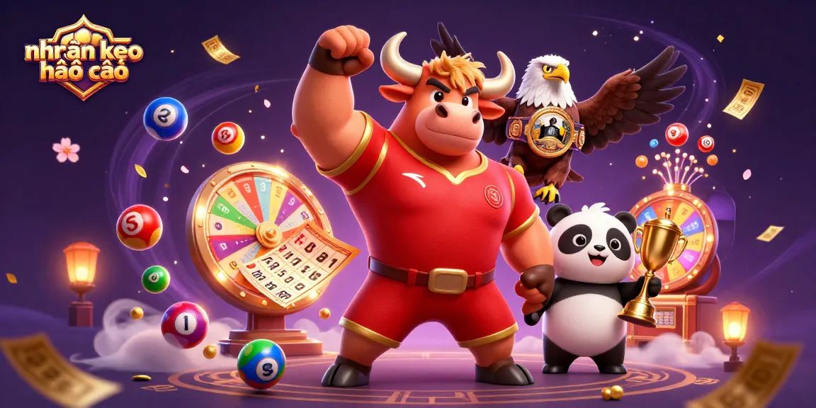Elevate your betting game with nhận định kèo nhà cái, featuring winning characters and vibrant casino elements.